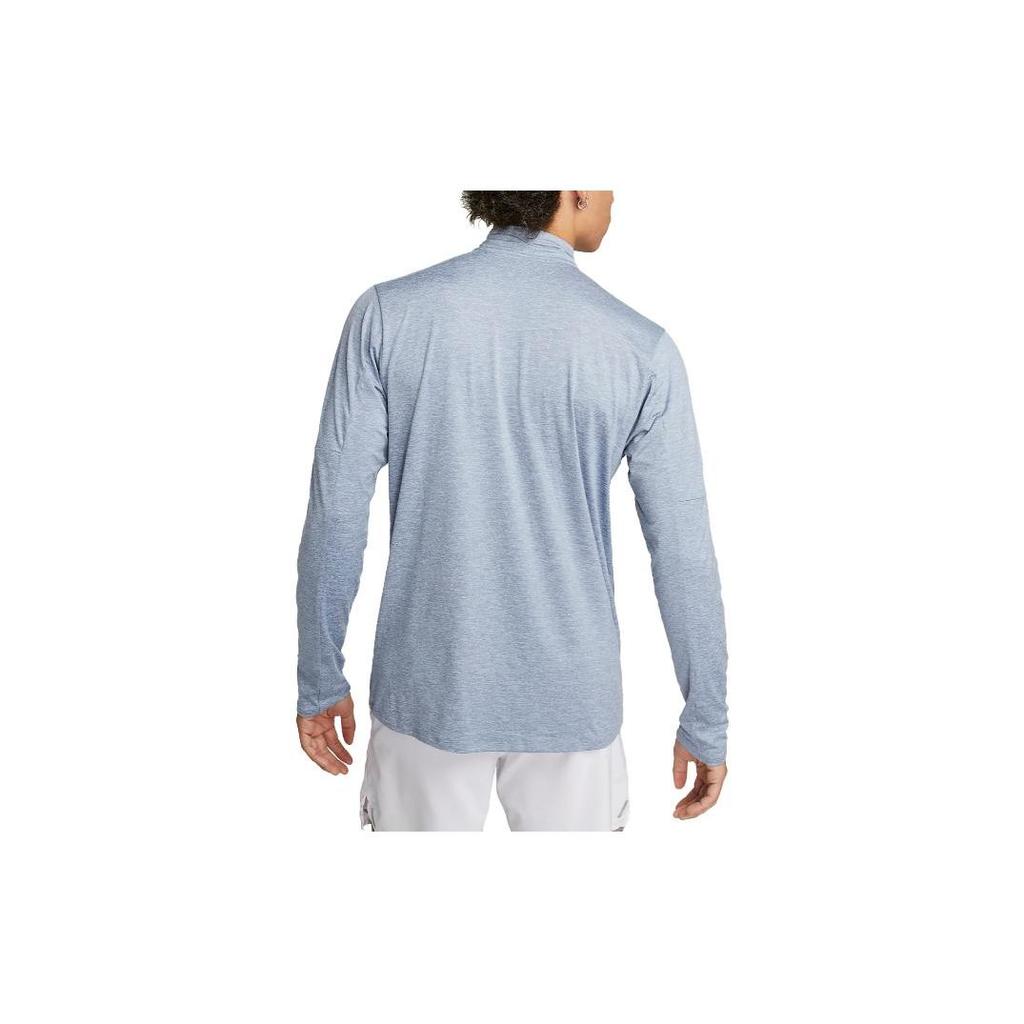 Nike T Shirts Men's Slate Gray Crew Neck Moderate Straight Fit DD4756-493