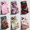For Doogee Note 56 Case Luxury Fashion Butterfly Flowers Black Soft TPU Silicone Phone Cover for Doogee Note56 Shockproof Casing