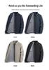 Men's Spring/Autumn Lapel Jacket: Middle-Aged Business Casual Slim-Fit Coat