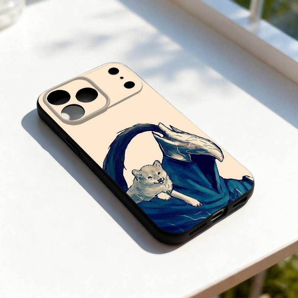 D-Dark-S-Souls Game Cool Phone Case For iPhone 17,16,15,14,13,12,11,Pro,Max,Plus,E,SE4,Air,Mini Black Precise Hole Matching