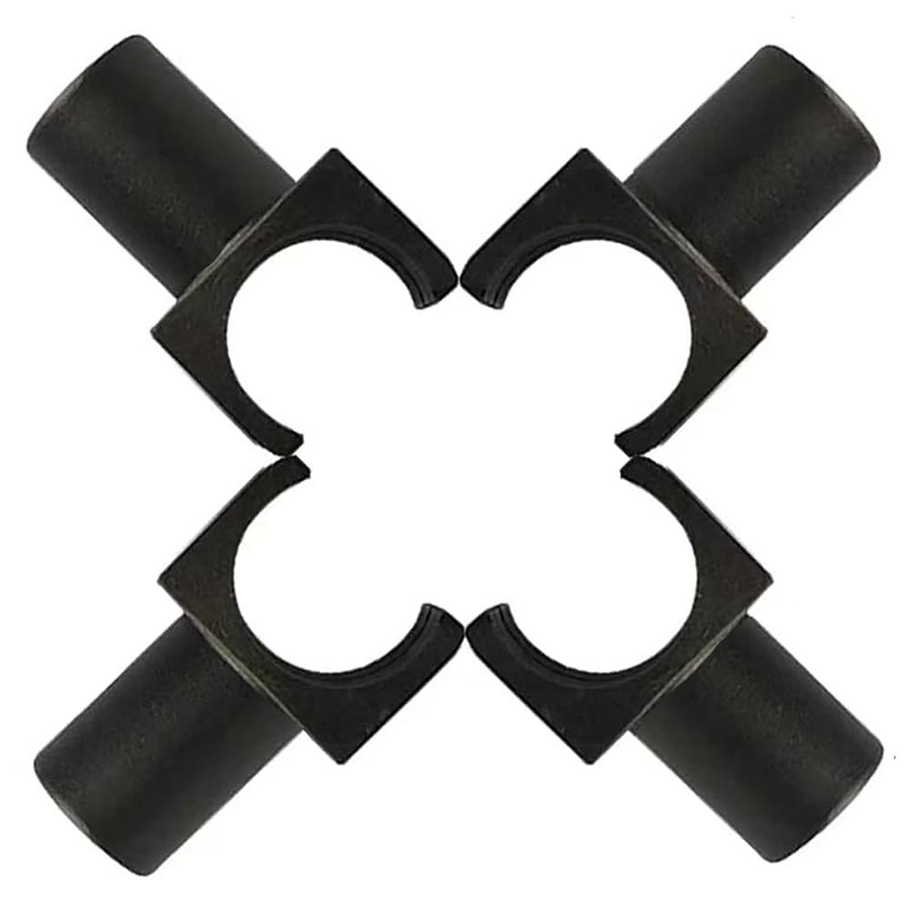 4Pcs Replacement Wheelchair Seat Rail Guide Black(Two styles Send Randomly)