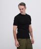AVIREX DAILY MINI WAFFLE CREW NECK T-SHIRT 6143150 men's black M