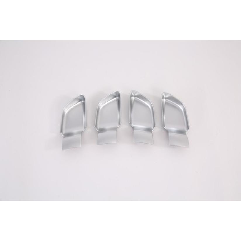 Matte Silver Inner Door Handle Bowl Lid Cover Trim For - Hyundai Sonata