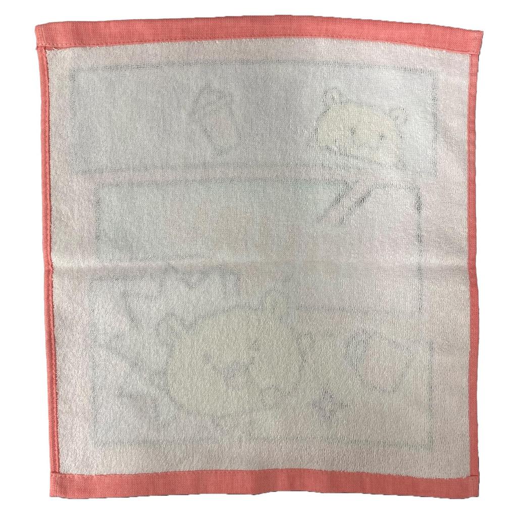Marushin TRUZ Hand Character Antibacterial and Odor 5445007500 Comic_RURU Towel, Handkerchief, 100% Cotton, Resistant,