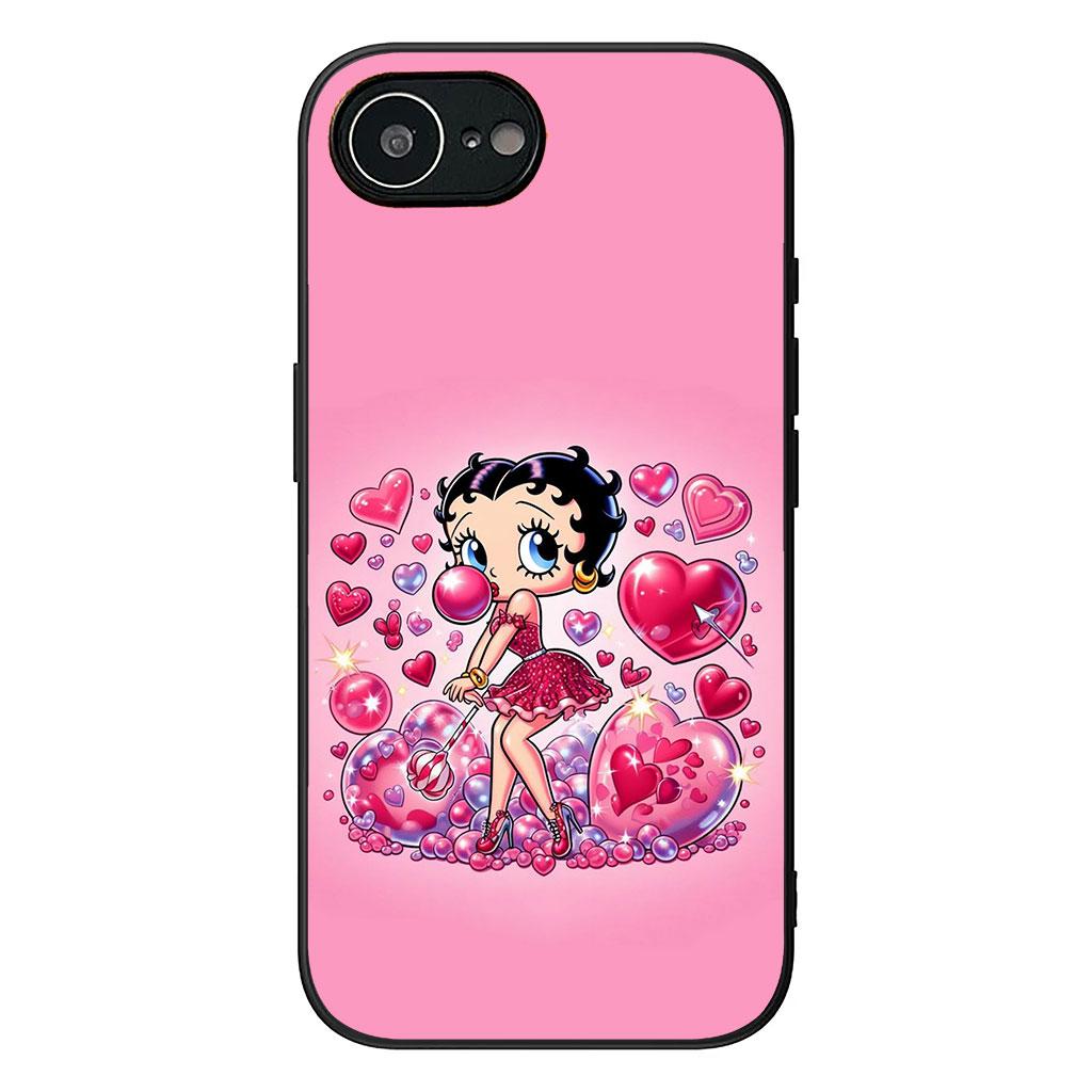 

Cover for Xiaomi Redmi Note 15 11 9 10 Pro Plus A5 9A 9T 10A 10C 9C NFC 15C 8T Phone Case Women B-Bettys Girls B-Boops Redmi 9A