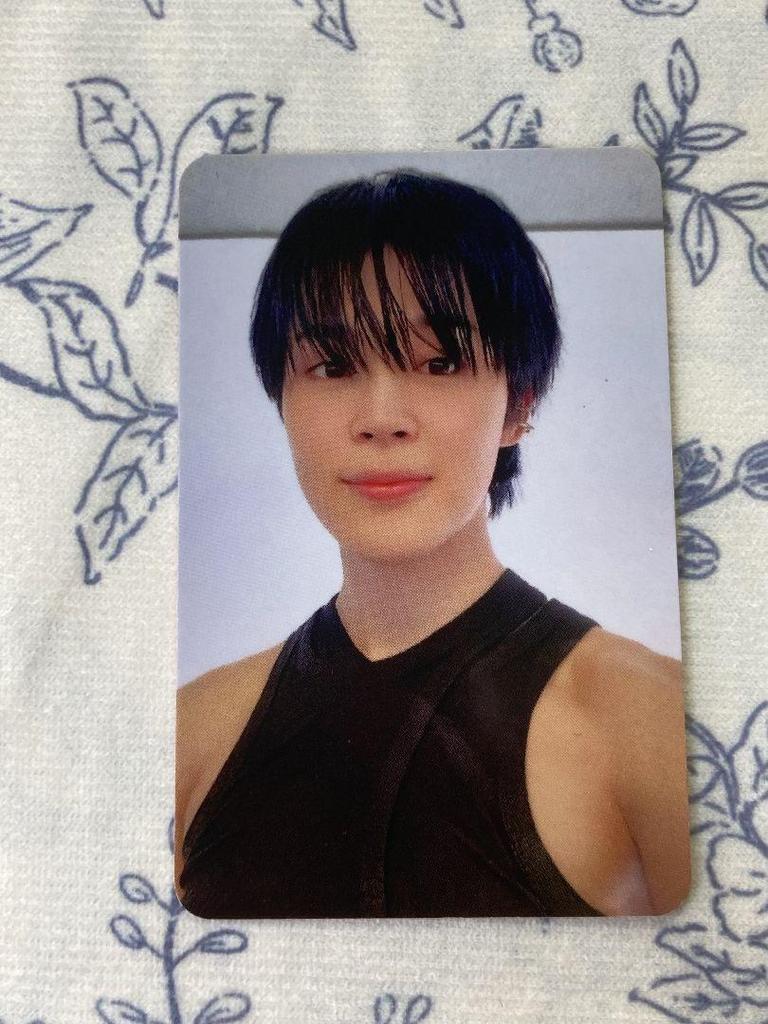 [USED] JIMIN BTS FACE JPFC Lucky Draw Winner Limited Edition Trading Card