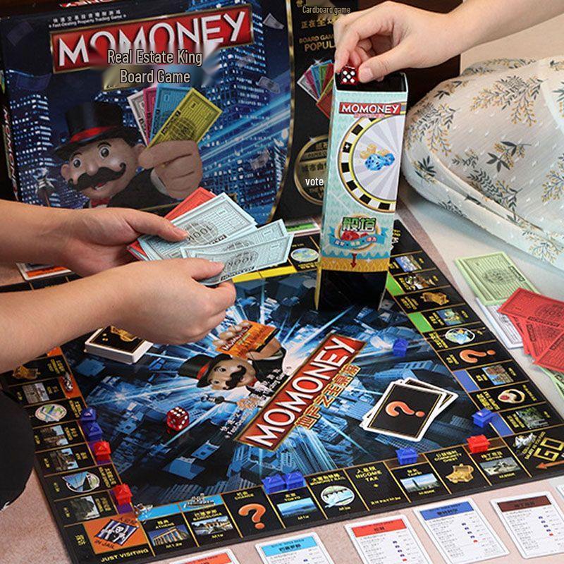Qiuciao Deluxe Real Estate King Board Game