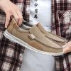 Herrenschuhe Klassische Denim Canvas Schuhe Atmungsaktive Freizeitschuhe Bequeme Slipper Loafer Herren Fahrschuhe Chaussure Hommes