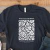 William Morris Designer Woodcut Tee Arts Crafts Dark Academia Botanical Shirt and Kids Tshirt