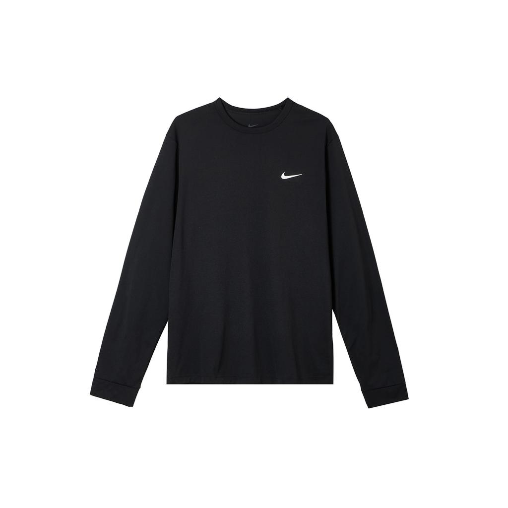 Nike T Shirts Men's Black Crew Neck Moderate Straight Fit FB8584-010