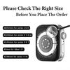 Tempered Glass+Cover For Apple Watch 42mm 46mm 45mm 44mm 41mm 40mm Hard PC Screen Protector Case iWatch Series 11 10 9 8 7 6 SE3