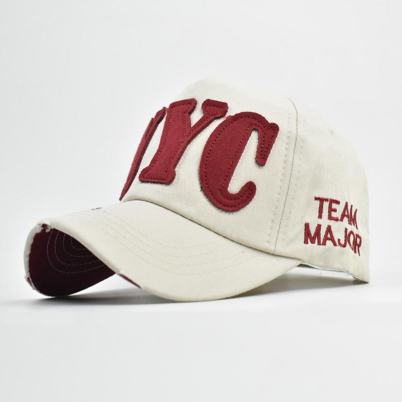 eBay Popular Hat Ripped Old Big Letter Nyc Baseball Cap Classic Cotton Hat