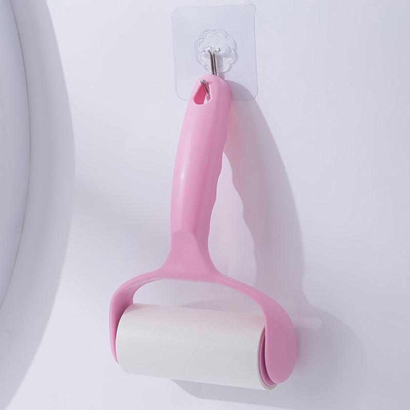 Portable Washable Roll Cleaner Lint Sticky Roll Pet Hair Fluff Dust Remover
