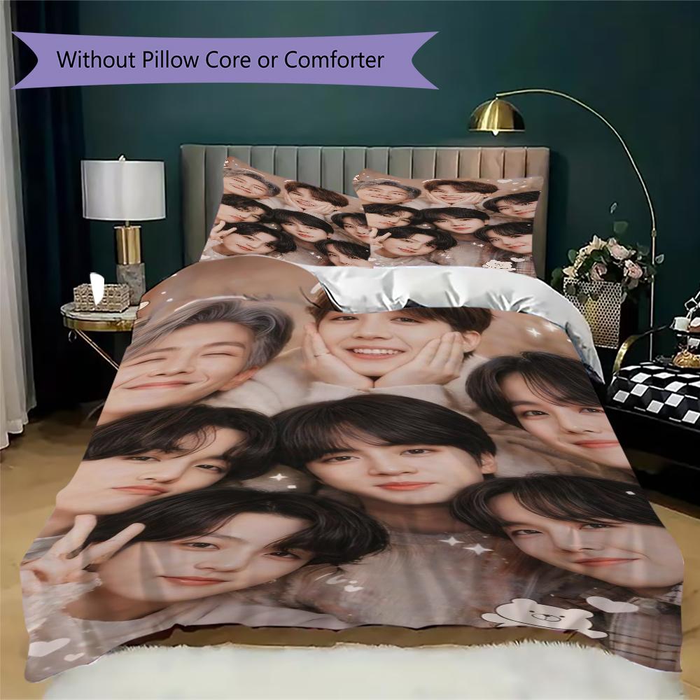 Boy Group Portrait Bedding 1 Duvet Cover 2 Pillowcase Without Core Without Core Duvet Cover And Pillowcase Soft And Comfortable
