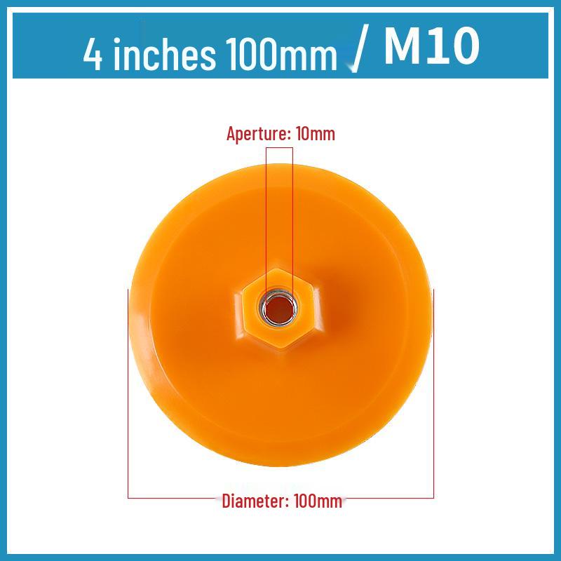 Stone Polishing Kit: Wet/Dry Pads, Self-Adhesive, Rubber Backing, Angle Grinder Head, Sandpaper Suction Cup