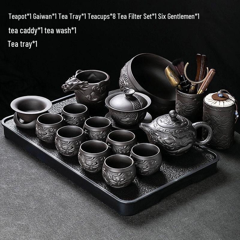

Auspicious Dragon Zisha Kung Fu Tea Set
