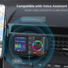 Geniş Ekranlı Bluetooth Uyumlu Araç Adaptörü Eller Serbest Görüşmeler Çok Fonksiyonlu Ses Çıkışı USB Flash Bellek Müzik Çalar