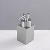 Square Stainless Steel Foaming Bottle Leak Proof Hand Sanitizer Jar  Countertop