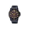 Standard Series Pointer Classic Minimalist Exquisite Fashion Quartz Movement Stainless Steel Strap Men Watches Red MTP-VD300B-5E