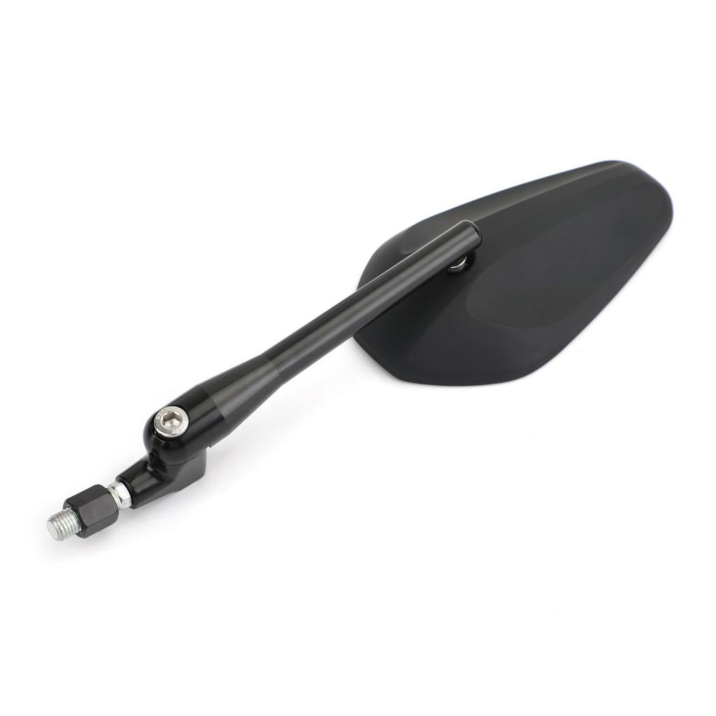 Pair M10 Rearview Mirror for Motorcycle Custom Cruiser Cafe Racer UNIVERSAL