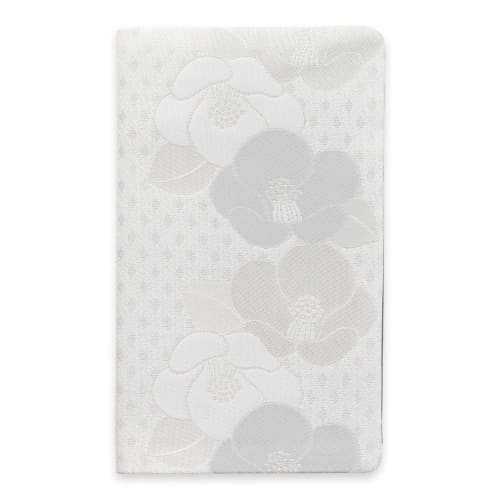 Midori Fukusa (Cloth Wrapping Cloth) with Gold Envelope, Snow Camellia Pattern, 53315006