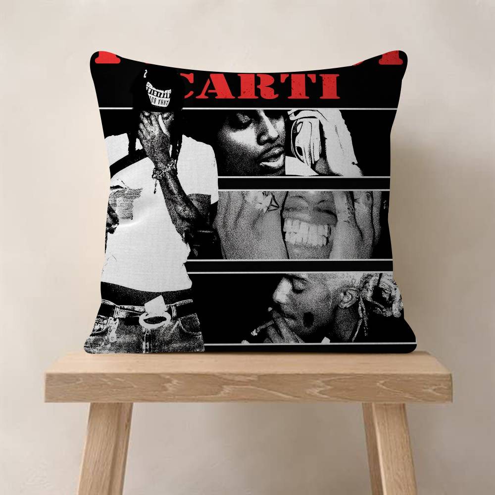 Hip Hop Rapper Star Playboi Carti cm Cushion Cover Pillow Cover Decor Pillowcase Home Pillowcase For Couch Pillow