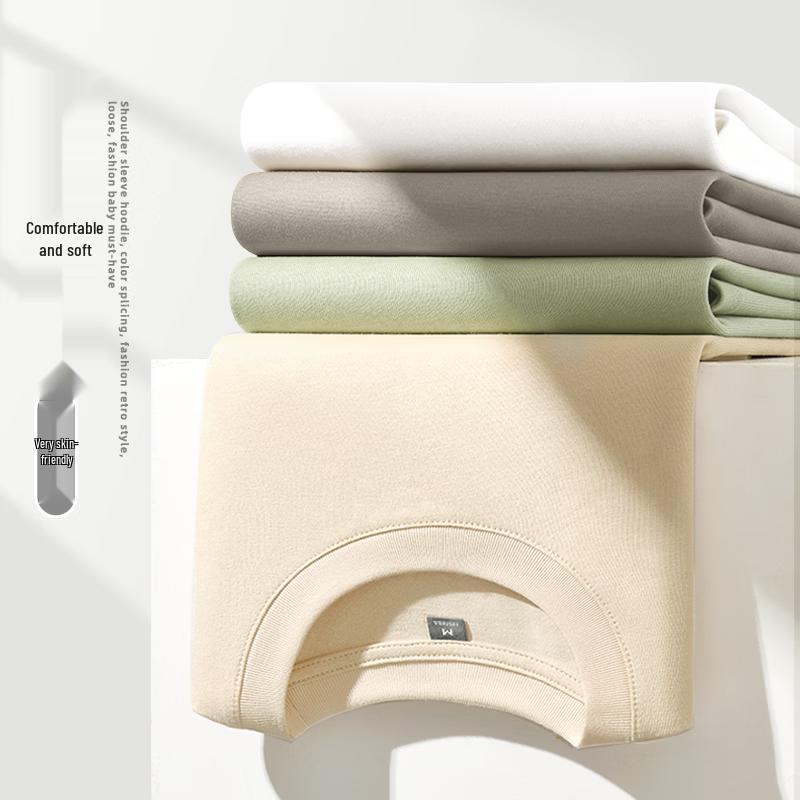 JEANSWEST LIFE Men's Letter Print Cotton Long Sleeve T-Shirt