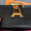 Used LOUIS VUITTON Portefeuille Capucines Long Wallet Black Pink