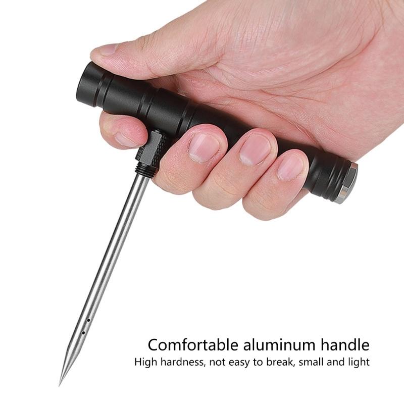 Professionelles Angelwerkzeug aus Edelstahl zur Verbesserung des Angelerlebnisses Multifunktionales abnehmbares Fischentlüftungswerkzeug