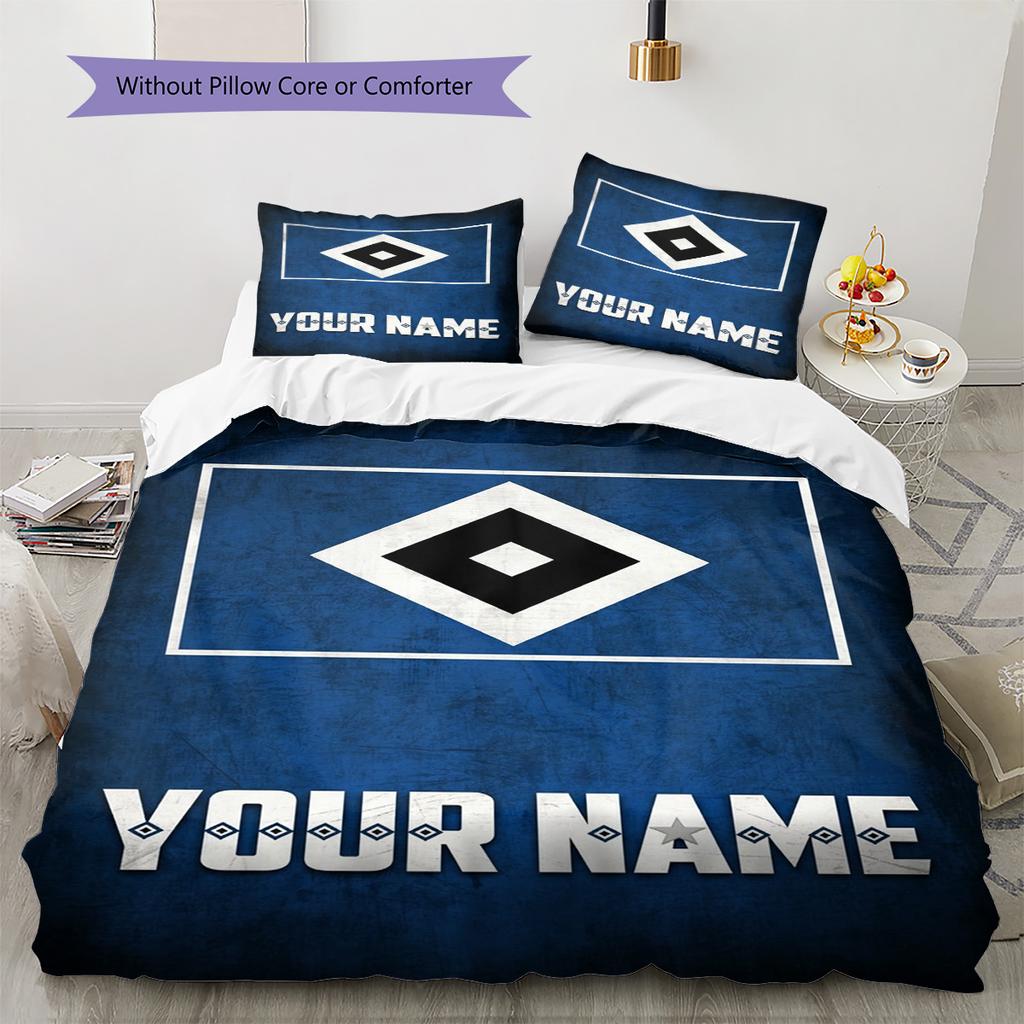 Name Custom Hsv Bilder Pattern Bedding Set Quilt Cover Pillowcase Home Decor Gift (1 * Duvet Cover + 2 * Pillowcase, Without Core)