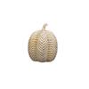 Faux Wicker Pumpkin Halloween Decorations Centerpiece and Fall Home