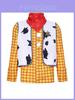 Toy Story Woody Cosplay Costume With Polyester Fabric For Halloween And Role Play