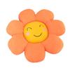 Sunflower Smiley Face Throw Pillow Flower Seat Cushion Sofa Bedroom Bay Window Cushion Office Cartoon Waist Pillow Plush Backrest