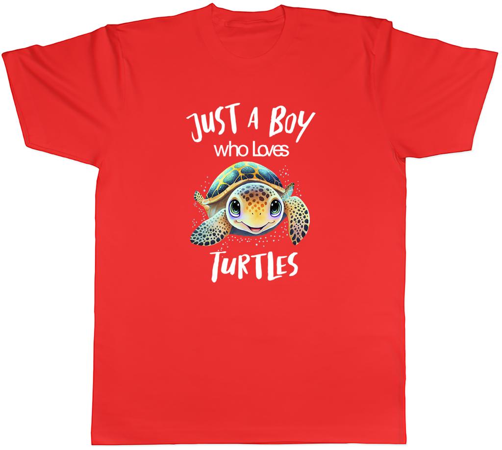 Turtle Unisexs TShirt Boys who Loves Turtles Unisex Tee Gift
