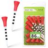&FUN Golf Tee Bambus Tee Gummihoved Lang Tee Nem