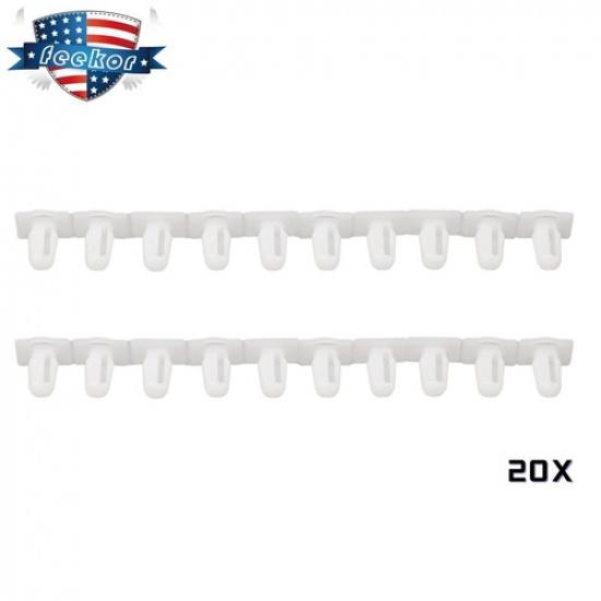 New 20Pcs Door Sill Trim Clips for BMW Z4 E81 E82 E84 E63 E64 E65 51471840960 US