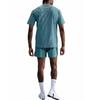 Nike Dri-FIT Primary Crew Neck Comfortable Casual Solid Color Short Sleeve T-Shirt Men Tops Smoke-Blue HJ4043-006