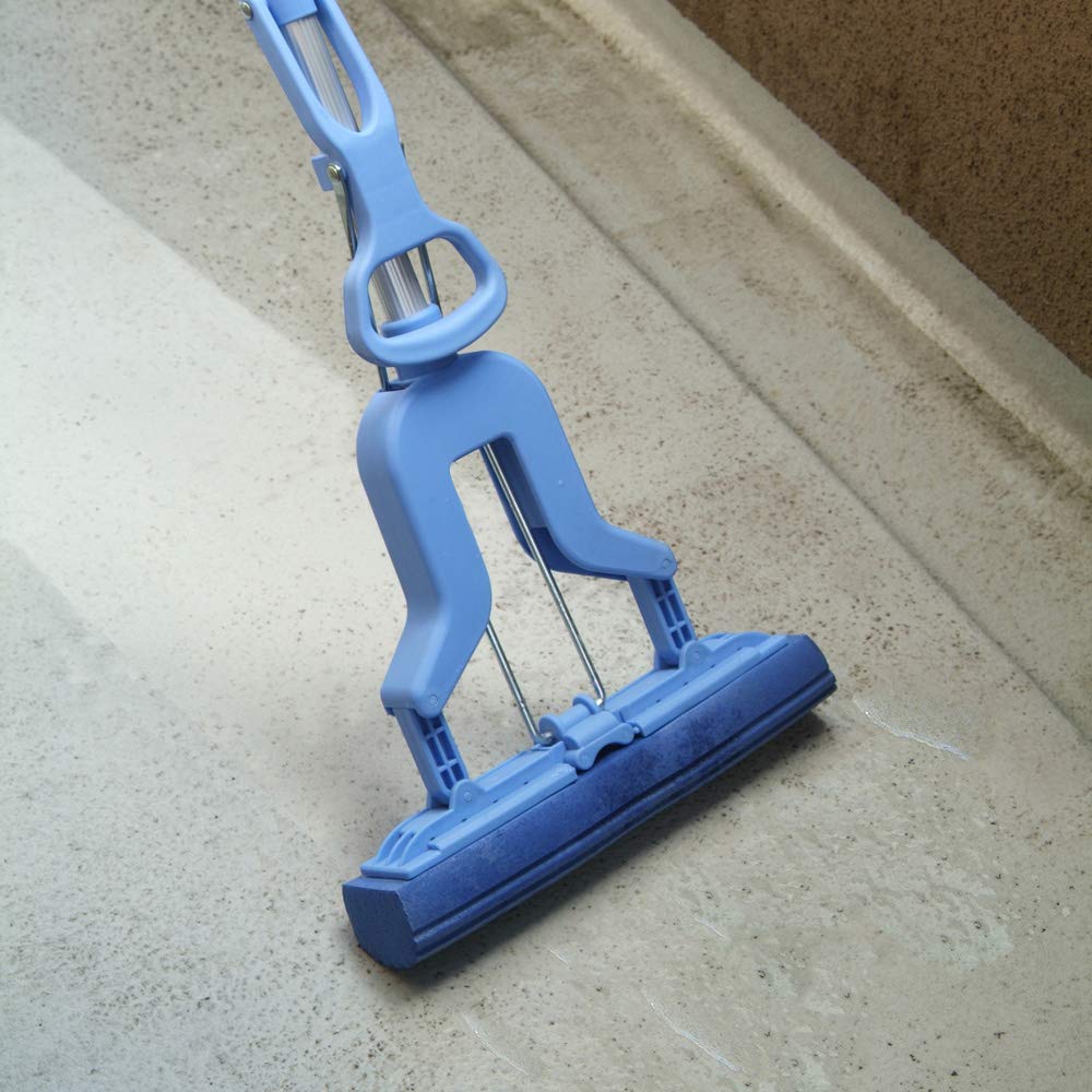 Azuma Super Absorbent Super Squeezing Wiper a Retractable Sponge Wiper with Amazing Simply Pull the Lever for Easy 27cm Wiping Total AZ259 Industries'