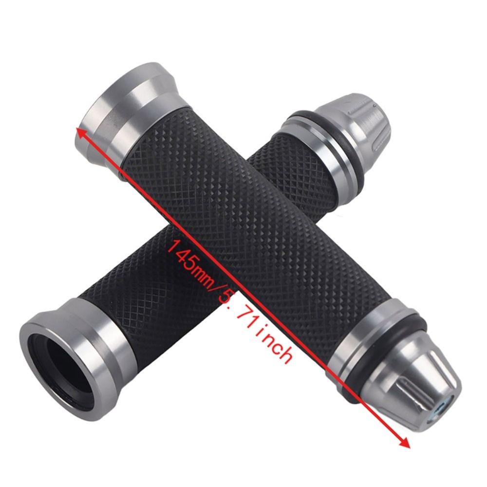 2PCS Rubber Material Motorcycle Handlebar Grips Rubber Handlebar Grips For Motorcycle