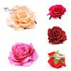 Hair Clip 1Pc Reusable Rose Flower Shape Pins Metal Clips for Dating Fashion Pin