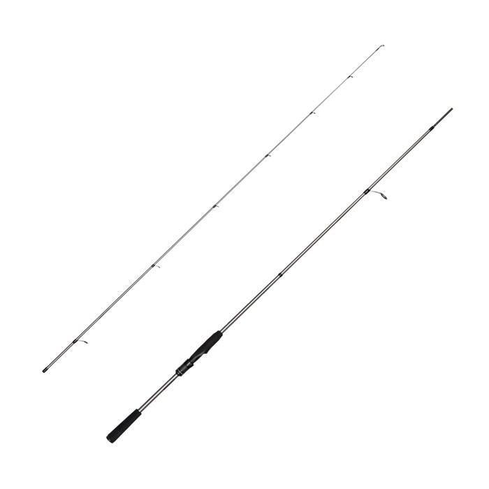AbuGarcia SALTYFIELD SFS-5102LS 2-Piece Ajiing/Mebaru Fishing Rod, Black