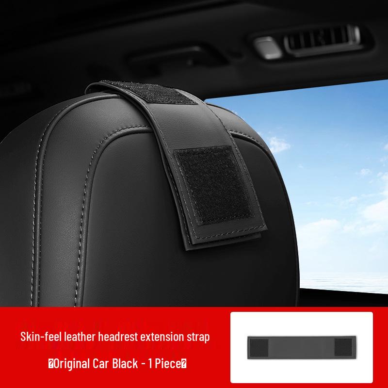 

Adjustable Lumbar & Neck Support Pillow with Extension Strap for Ideal L9L8L7L6 Headrest