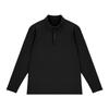 Volvik Golfwear Men'S Back-Sleeve Perforated Collar Long Sleeve T-Shirt Vmtsq385_Bk