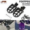 CNC Foot Pegs Rest Footpegs Rests Motorcycle Pedal For Surron Light Bee X/S Talaria Sting For Honda CRF150F/230F Electric Bike