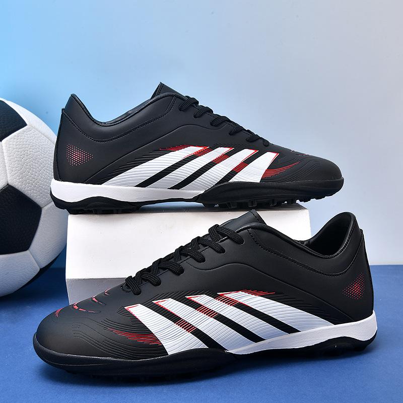 Popular New High-Top Football Shoes Men'S And Women'S Long Nails And Broken Nails Artificial Grass Professional Football Shoes