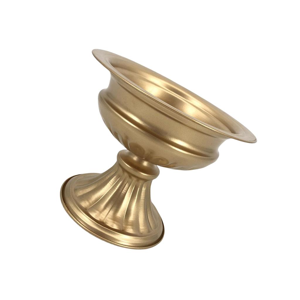 Multiuse Decorative Vase Retro Flower Arrangement Tall Vase Iron Flower Pot for Various Room and Formal Event Setting