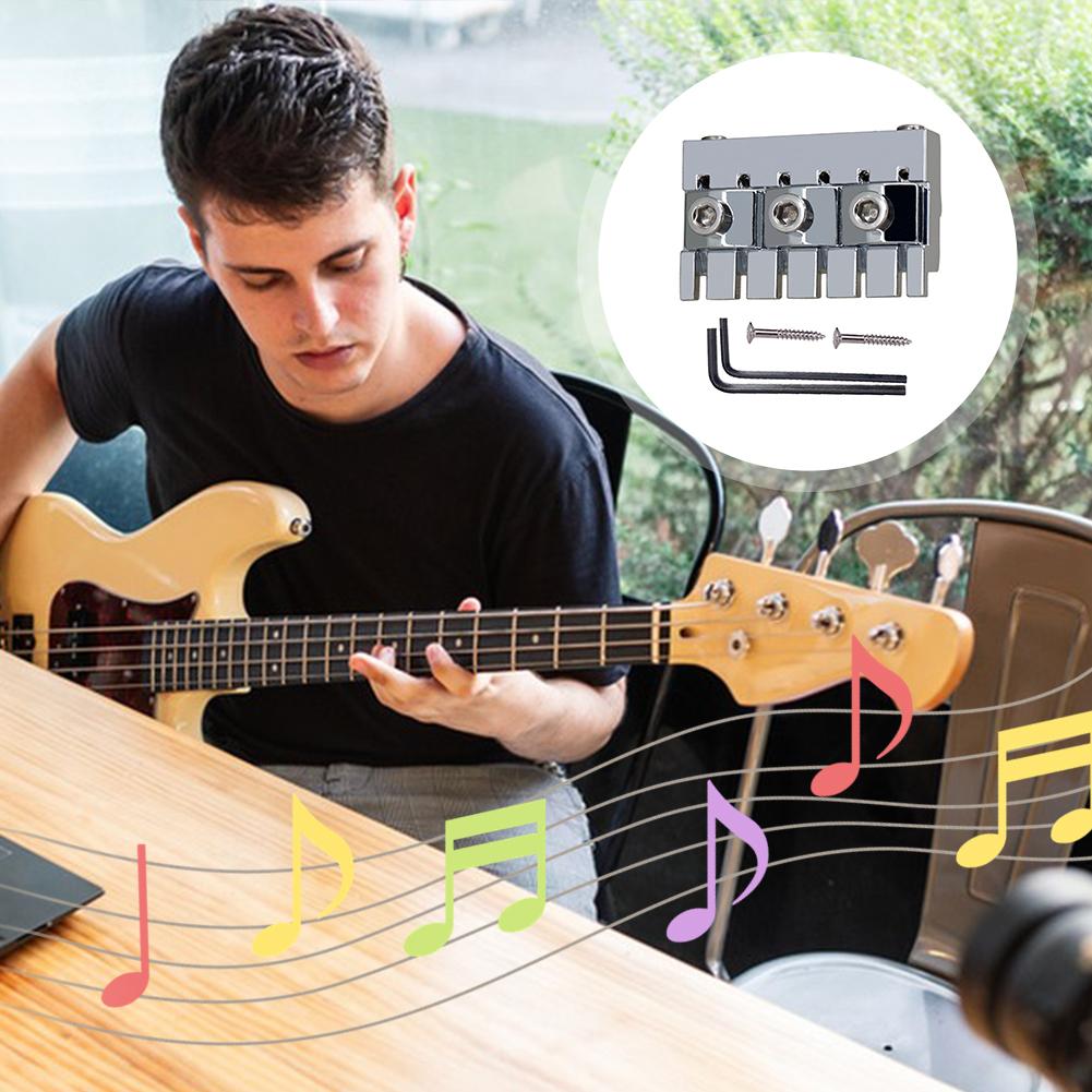 6-saitige kopflose elektrische Gitarre Locking Nuts mit 2 Schraubenschlüsseln 2 Schrauben Saiten-Lock-Nüsse Musikinstrumentenzubehör