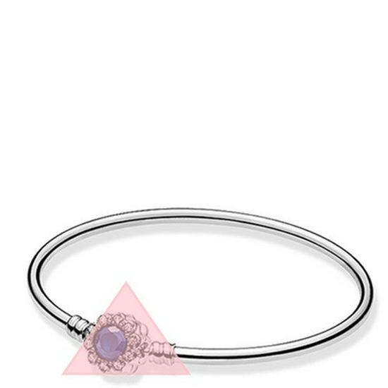 Weißkupfer Versilbert Herz & Mickey/Minnie Anhänger Armreif