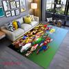 Vibrant Diamond Cartoon Character Print Carpet Home Decor Floor Mats Bathroom Mat Protective Pad Room