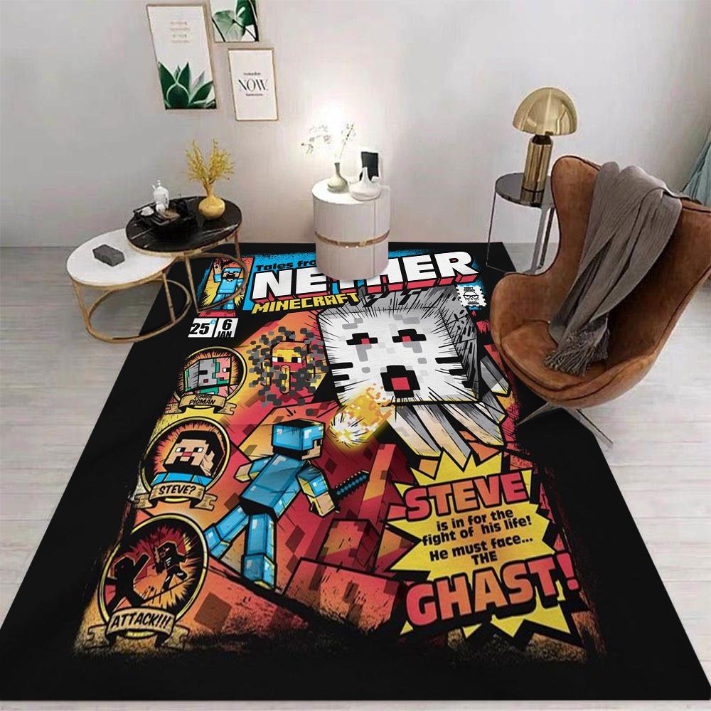 Anime Carpet Cartoon Living Room Bedroom Kitchen Sofa Table Balcony Rug Non-slip Washable Mat Exquisite Home Ornaments